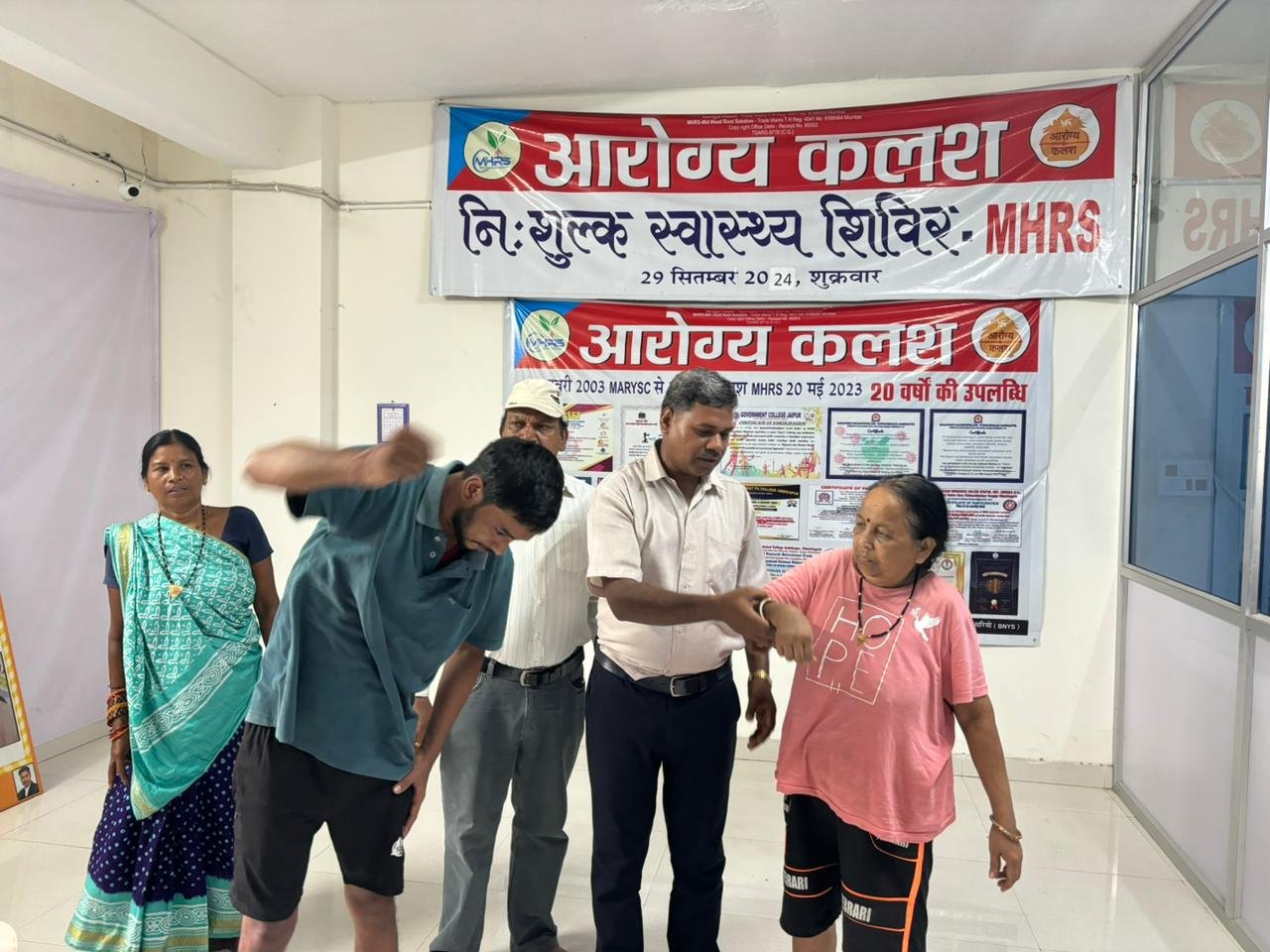 आरोग्य कलश का नया सेंटर जगन्नाथ मंदिर में भी शुरु 1 IMG 20240708 WA0019