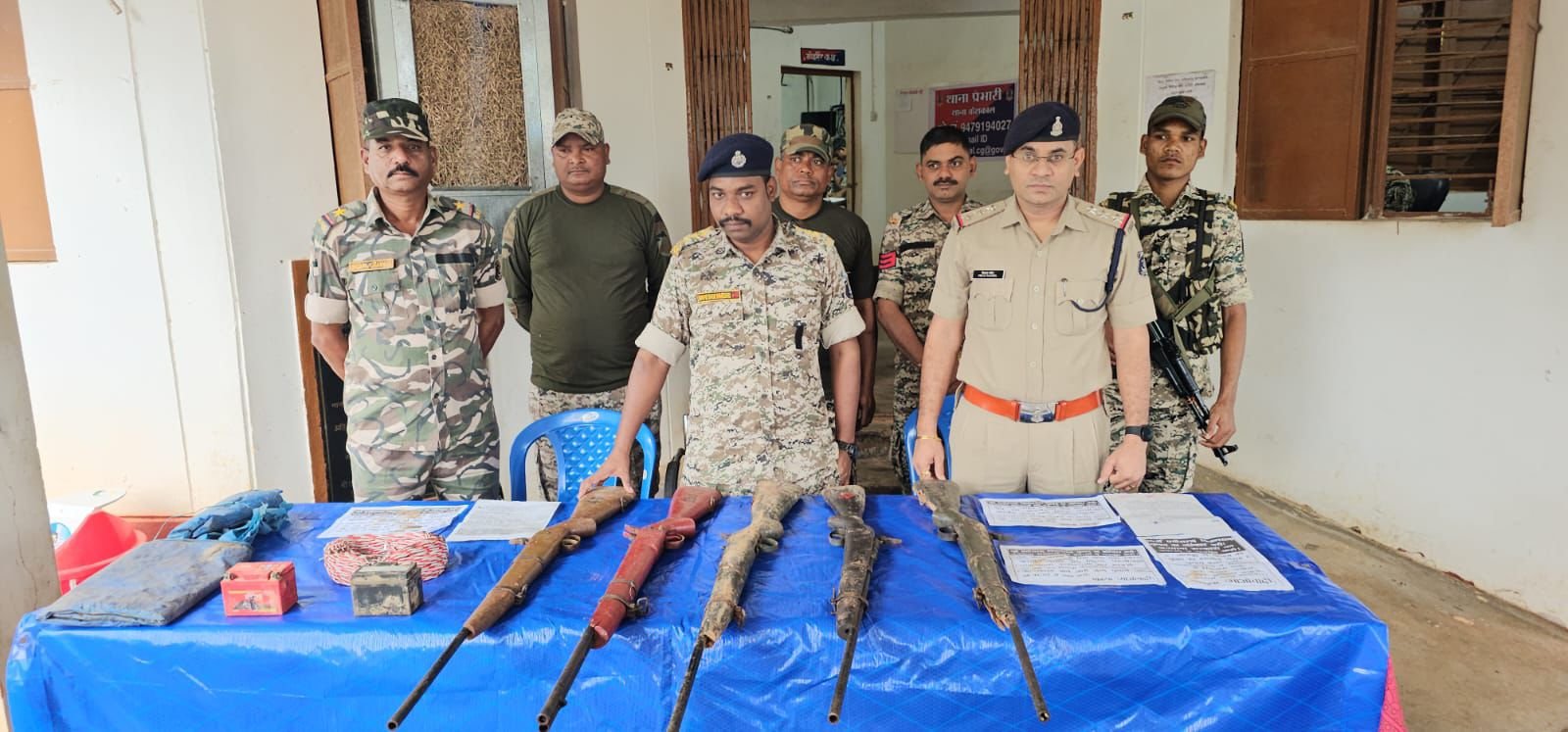 कोंडागाँव पुलिस को मिली बड़ी सफलता, नक्सलियों के गढ़ से भारी मात्रा में बरामद किए आग्नेय शस्त्र 1 IMG 20240808 WA0049