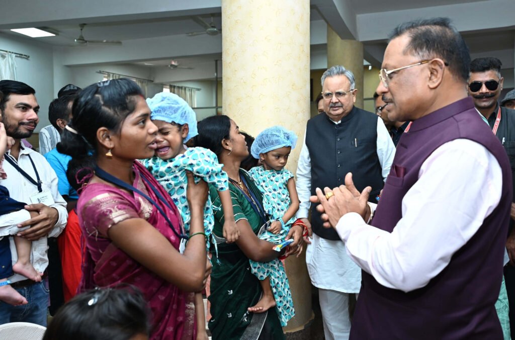 मुख्यमंत्री विष्णु देव साय ने नया रायपुर में सत्य सांई नर्सिंग कॉलेज का उद्घाटन, स्वास्थ्य सेवाओं में नई पहल 5 1000870314