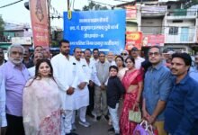 Road from Kalibadi Chowk to Siddharth Chowk in state capital renamed in honor of freedom fighter Hanuman Prasad Dubey 11 IMG 20241007 WA0024 2