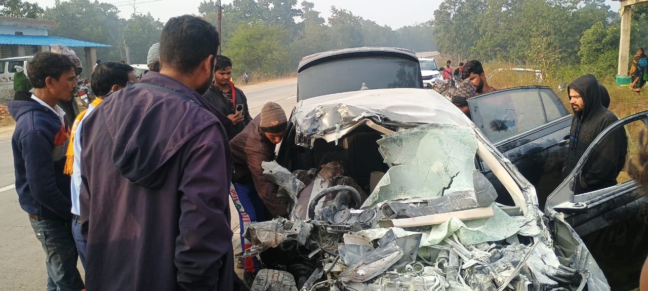 Truck-Car Collision in Chhattisgarh Claims Lives of Four Friends 1 IMG 20241201 WA0024