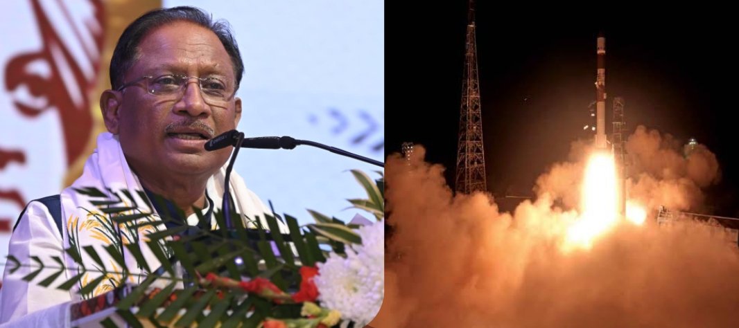 भारत ने अंतरिक्ष में रचा इतिहास: इसरो ने सफलतापूर्वक स्पेस डॉकिंग पूरी कर भारत को विश्व के टॉप-4 देशों में हुआ शामिल,CM विष्णुदेव साय ने इसरो की टीम और देशवासियों को दी हार्दिक बधाई 1 image editor output image2132134620 1737019811304