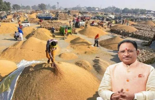 छत्तीसगढ़ में धान खरीदी का सिलसिला जारी: अब तक 106 लाख मीट्रिक टन धान की खरीदी, 20.53 लाख किसानों को 23,790 करोड़ का भुगतान 1 images 11 22