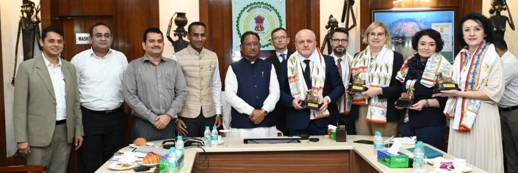 मुख्यमंत्री विष्णु देव साय से पोलैंड की संसदीय समिति की मुलाकात, छत्तीसगढ़ में निवेश को लेकर हुई चर्चा 2 1001269451