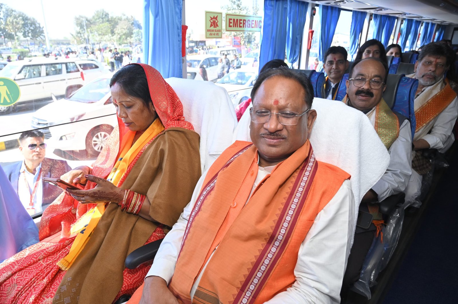 प्रयागराज पहुंचे मुख्यमंत्री विष्णुदेव साय, राज्यपाल और विधानसभा अध्यक्ष, 5 इलेक्ट्रिक बसों से निकले त्रिवेणी संगम, अरेल घाट पर करेंगे पवित्र स्नान 1 IMG 20250213 WA0028 scaled