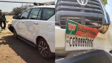 CG Minister Convoy Accident 1
