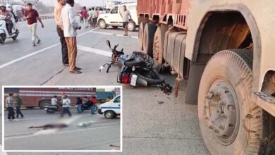 bike truck accident