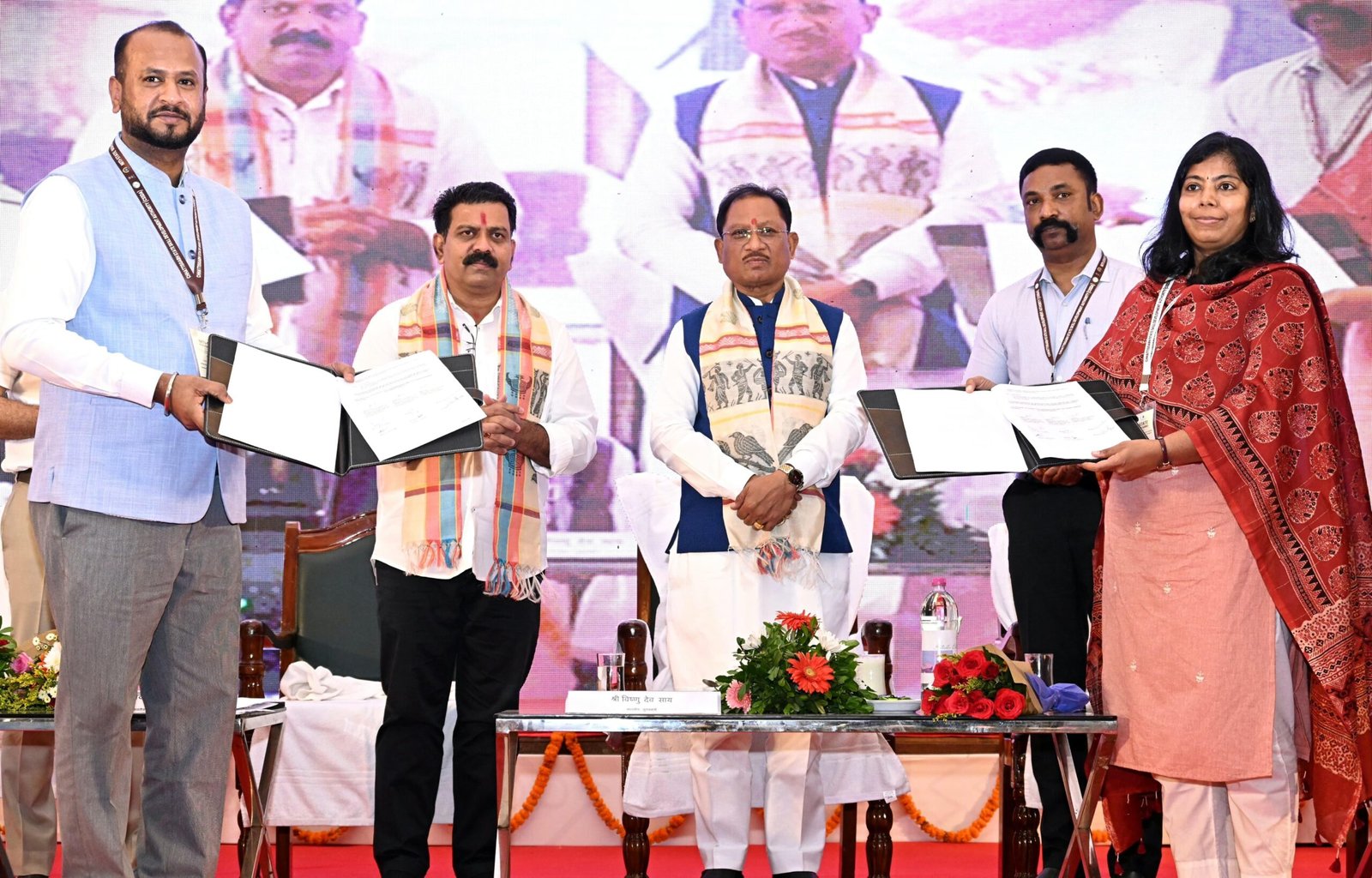 4 MoUs for Youth in Chhattisgarh : Mahindra and Hyderabad-based Nandi Foundation to Offer Job-Oriented Courses, Support for Employment and Startups 1 IMG 20250502 WA0032 scaled