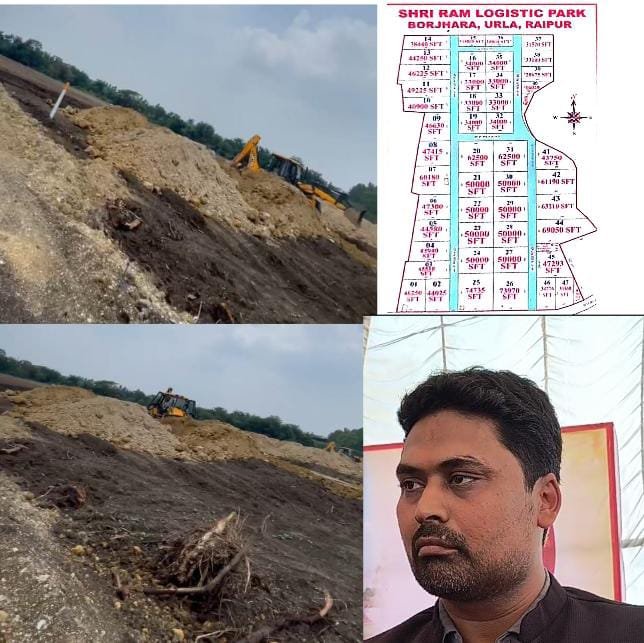 गुमा उरला में मंदिर की आड़ में अवैध प्लॉटिंग का खुलासा : ग्रामीणों में उबाल, प्रशासन मौन 1 IMG 20250615 WA0022
