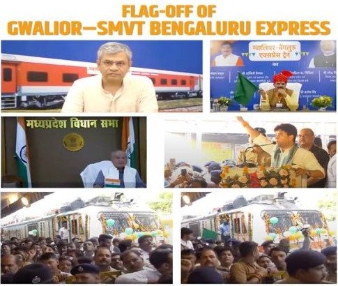 Gwalior Gets Direct Train to Bengaluru : To boost connectivity and strengthen ties between Gwalior and South India 1 IMG 20250627 WA0015