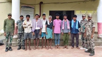 बीजापुर में अंतरराज्यीय गौ-तस्करी रैकेट का भंडाफोड़, 83 मवेशी मुक्त, 7 गिरफ्तार 1 IMG 20250721 160039