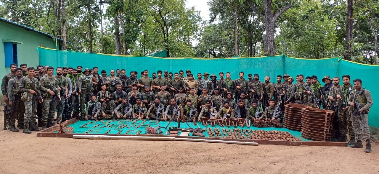 Security forces recover huge cache of Maoist dump in Sukma 1 IMG 20250825 WA0017