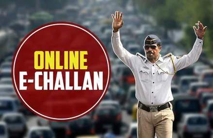 E Challan status check online small
