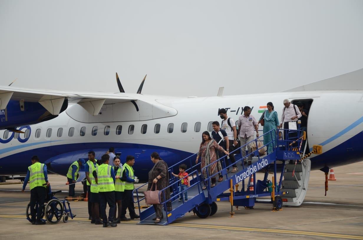 Bastar's air connectivity takes off as 3 lakh passengers fly from Jagdalpur Airport 1 IMG 20250908 WA0019