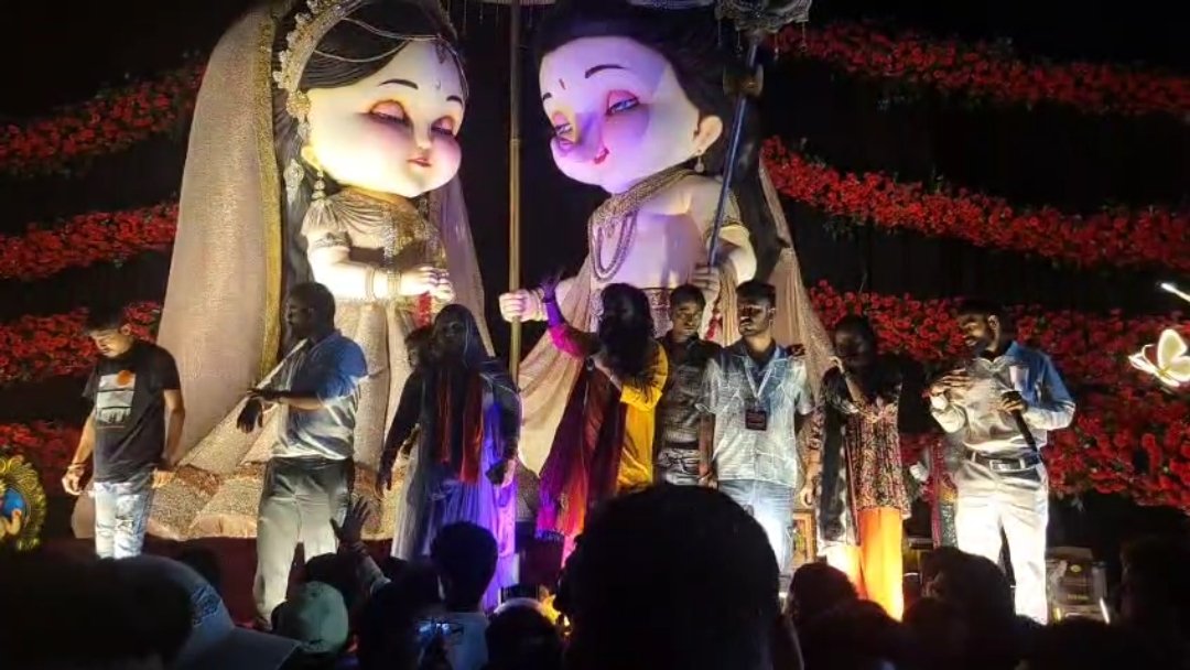 Protest Erupts Over AI Ganesh Idol in Lakhe Nagar Pandal 1 image editor output image 1915909546 1757051465468 1