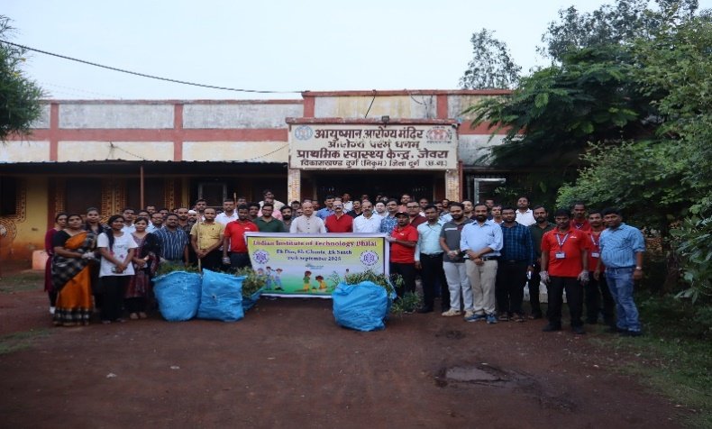 “Swachhata Hi Seva 2025” Campaign: IIT Bhilai champions cleanliness and sustainability 1 IMG 20251001 WA0009