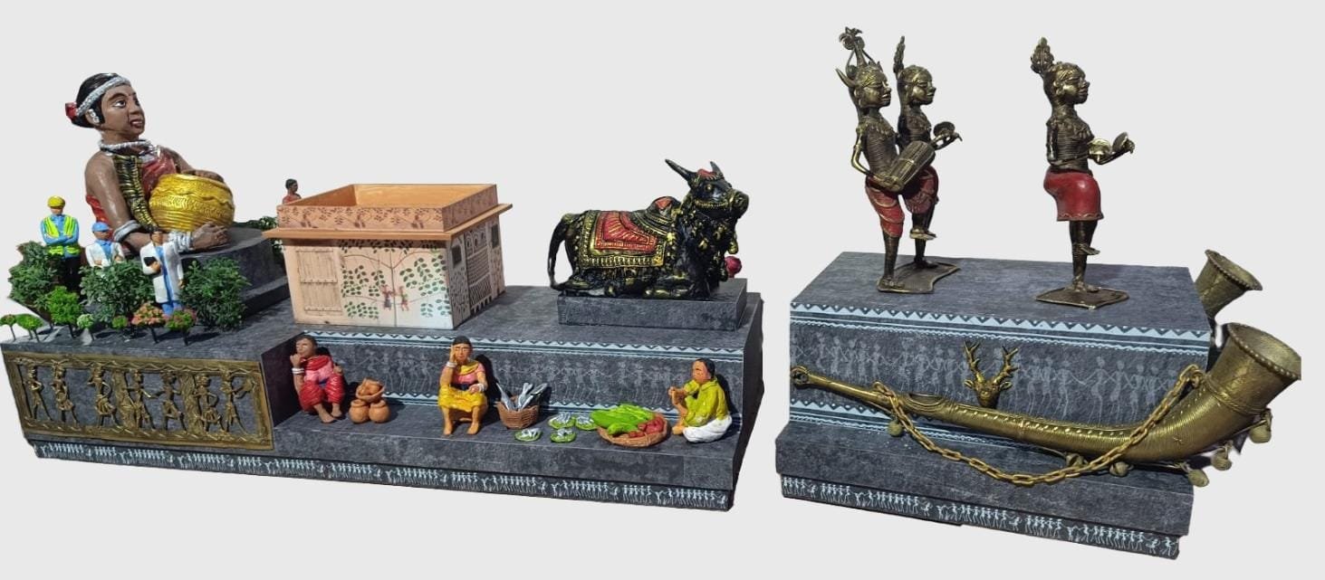 Ekta Parade 2025 में छत्तीसगढ़ की झांकी का चयन — बस्तर की विकास यात्रा पर केंद्रित थीम, मुख्यमंत्री विष्णु देव साय ने दी बधाई 1 IMG 20251014 WA0062