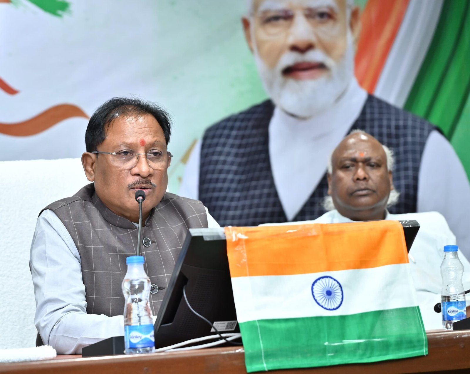 ‘वंदे मातरम्’ के 150 साल: देशभक्ति के सुर में डूबा देश, पीएम मोदी बोले — मां भारती की आराधना का प्रतीक, CM साय ने कहा — स्वतंत्रता संग्राम की सबसे बड़ी प्रेरणा 1 IMG 20251107 WA0019 scaled