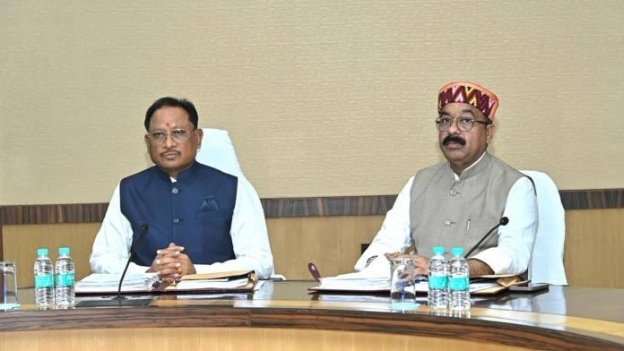 14 नवंबर को CM विष्णु देव साय की अध्यक्षता में होगी कैबिनेट की अहम बैठक, धान खरीदी और किसानों के भुगतान पर होगी फोकस, राष्ट्रपति द्रौपदी मुर्मू के दौरे और विधानसभा के शीतकालीन सत्र पर भी हो सकती है चर्चा 1 images 36