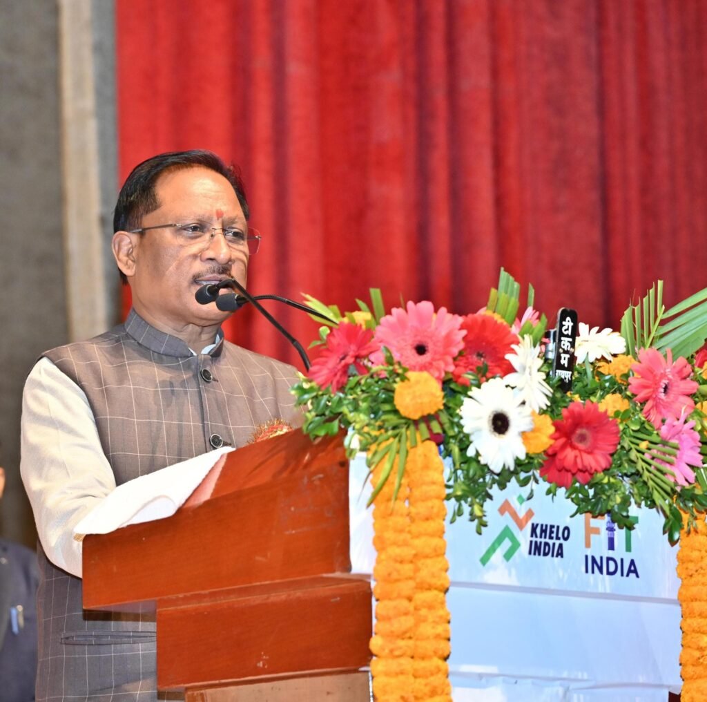 सांसद खेल महोत्सव– ‘फिट युवा, विकसित भारत’ का भव्य समापन : मुख्यमंत्री विष्णु देव साय ने खिलाड़ियों का बढ़ाया उत्साह 3 1003066907