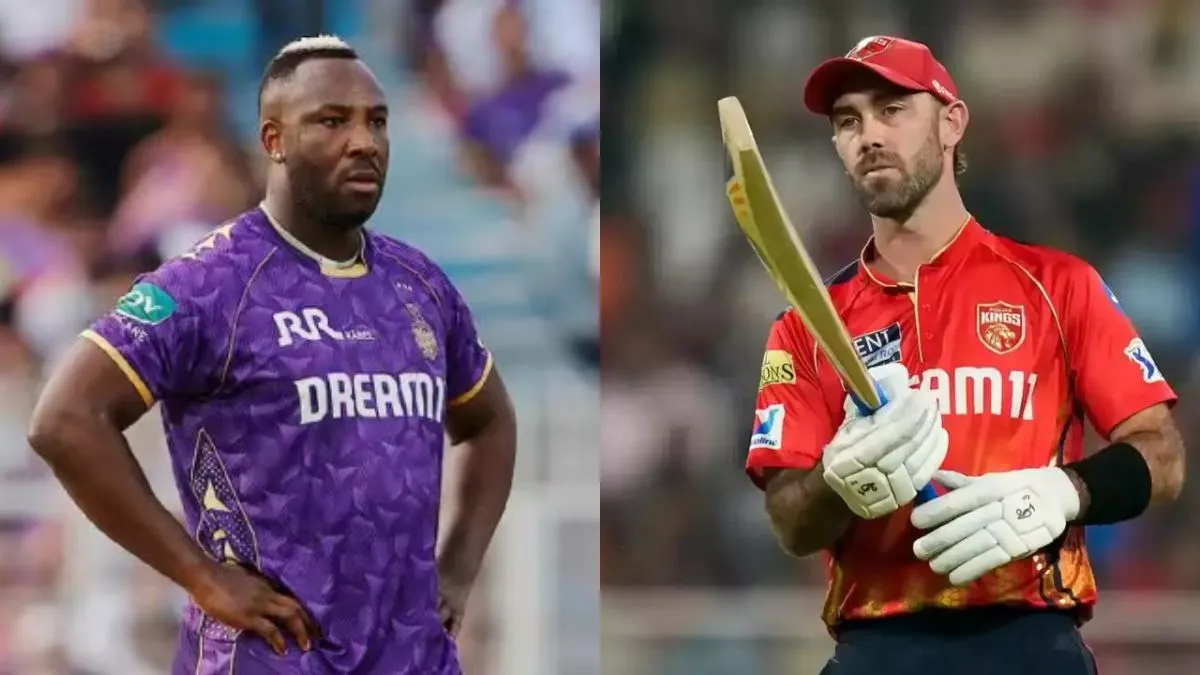 Andre russell and Glenn maxwell 1764910009653