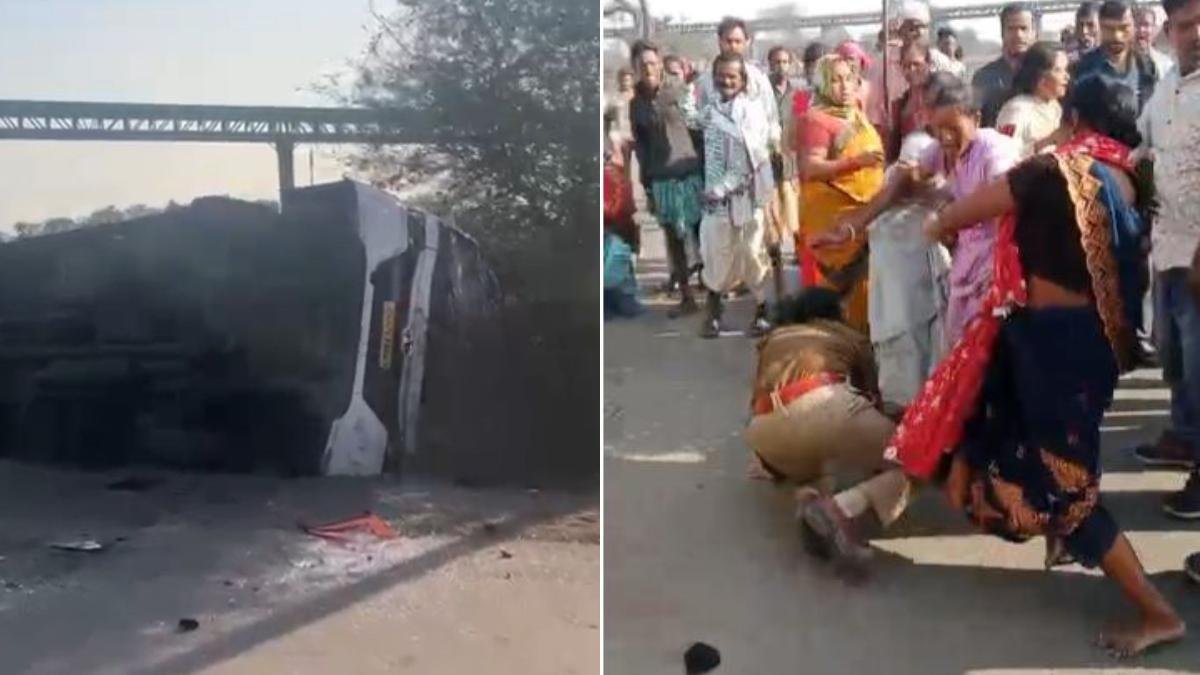 बड़ी खबर : तमनार में जिंदल कोल ब्लॉक का विरोध उग्र, ग्रामीणों का पथराव, बसों में आग, महिला TI समेत कई पुलिसकर्मी घायल 1 image 92 1 1