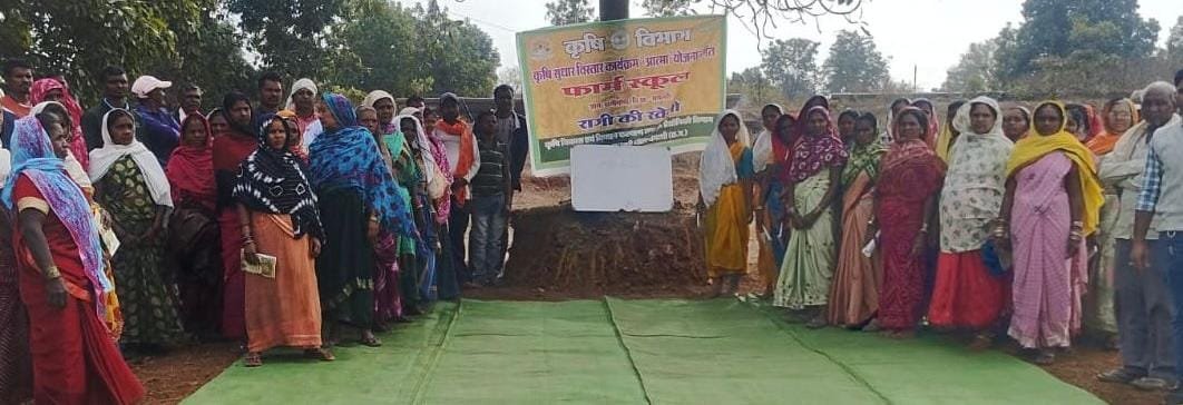 50 साल बाद आदिवासी अंचल में लौटी रबी खेती : धमतरी के वनांचल में 35 एकड़ में लहलहाई रागी की फसल, बदली किसानों की किस्मत 1 IMG 20260112 WA0048