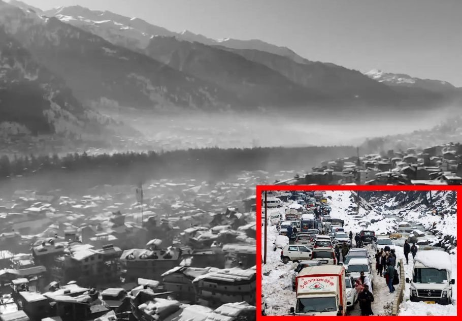 उत्तर भारत में बर्फ का तूफान, हिमाचल में 885 सड़कें बंद 1 WhatsApp Image 2026 01 30 at 03.29.57