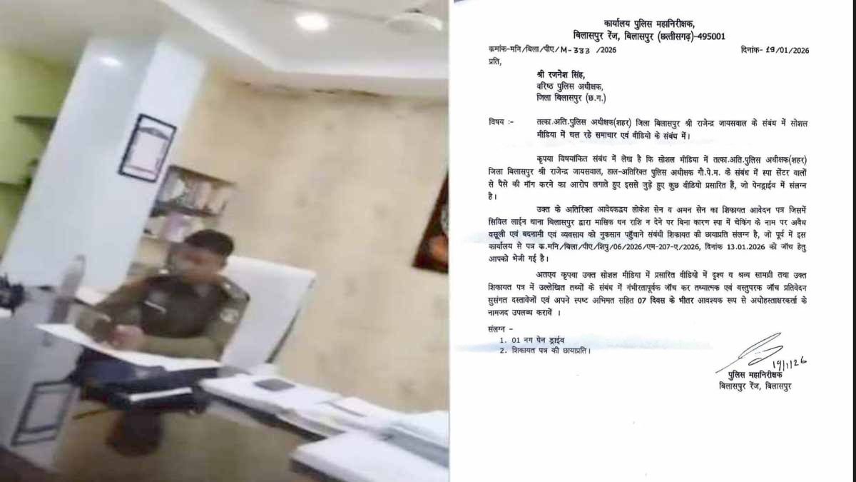 पूर्व ASP पर धमकाने और पैसे मांगने का आरोप 1