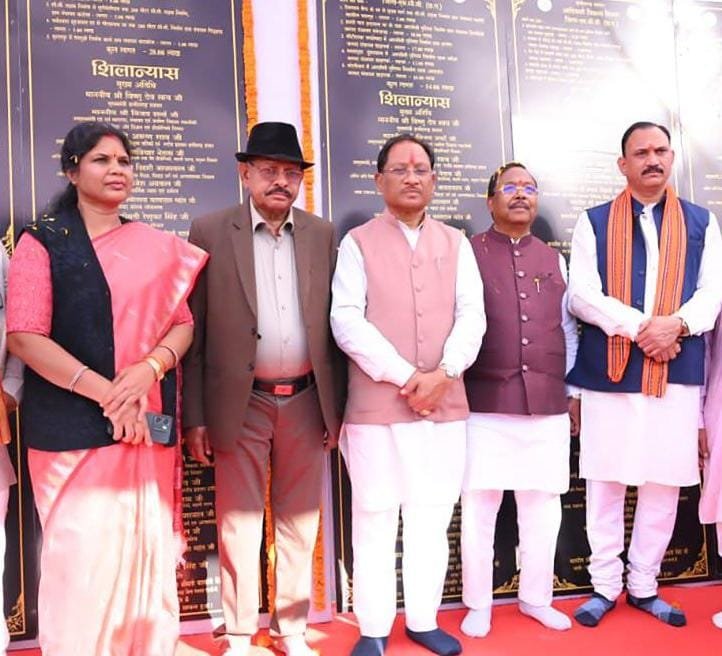 पोड़ी में विकास को मिली नई रफ्तार: मुख्यमंत्री विष्णु देव साय ने ₹126 करोड़ से अधिक के कार्यों का लोकार्पण एवं भूमिपूजन किया 3 1003400720