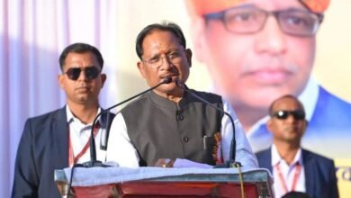 खारीझरिया यादव महासम्मेलन में पहुंचे मुख्यमंत्री विष्णुदेव साय: मंगल भवन की घोषणा, 11.75 करोड़ के विकास कार्यों का भूमिपूजन-लोकार्पण 5 IMG 20260214 WA0037