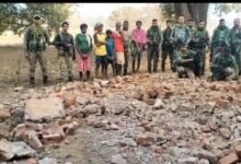 Security Forces Destroy 12 Maoist Memorials in Bijapur, Two IEDs Neutralised 10 IMG 20260218 WA0015