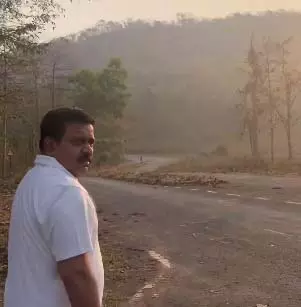 अबूझमाड़ में पैदल पहुंचे गृहमंत्री विजय शर्मा : IED बम बिछाने वाले खतरनाक इलाके का किया निरीक्षण 1 5318972 untitled 15 copy