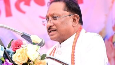 नादिया में कबीर संत सम्मेलन में शामिल हुए मुख्यमंत्री विष्णु देव साय: मिनी स्टेडियम और राजनांदगांव में संत कबीर प्रवेश द्वार बनाने की घोषणा 3 IMG 20260301 WA0052