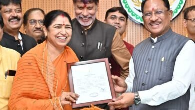 मुख्यमंत्री विष्णु देव साय से नवनिर्वाचित राज्यसभा सदस्य लक्ष्मी वर्मा ने की सौजन्य मुलाकात 3 IMG 20260309 WA0053