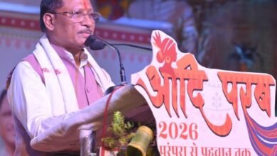 मुख्यमंत्री विष्णु देव साय बोले—बस्तर में लौट रही शांति और खुशहाली; ‘आदि परब’ में 43 जनजातियों की संस्कृति, कला और परंपराओं का भव्य प्रदर्शन 4 IMG 20260315 WA0018