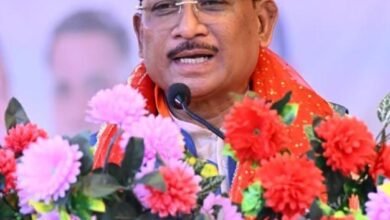 नर्मदा धाम में गूंजा ‘हर-हर महादेव’: मुख्यमंत्री विष्णुदेव साय ने किया पंचकुंडीय रुद्र महायज्ञ का पूजन, प्रदेश की सुख-समृद्धि की कामना 5 IMG 20260323 WA0010