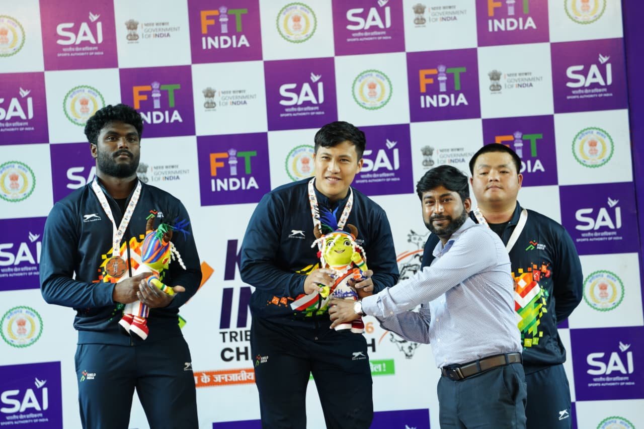 88 किग्रा भारोत्तोलन में रुबा ताडु का दबदबा: 274 किग्रा उठाकर जीता गोल्ड, रायपुर में दिखा रोमांचक मुकाबला 1 IMG 20260328 WA0036