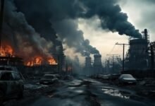 photo pollution atmosphere by factory exhaust gases environmental disaster 575980 62982