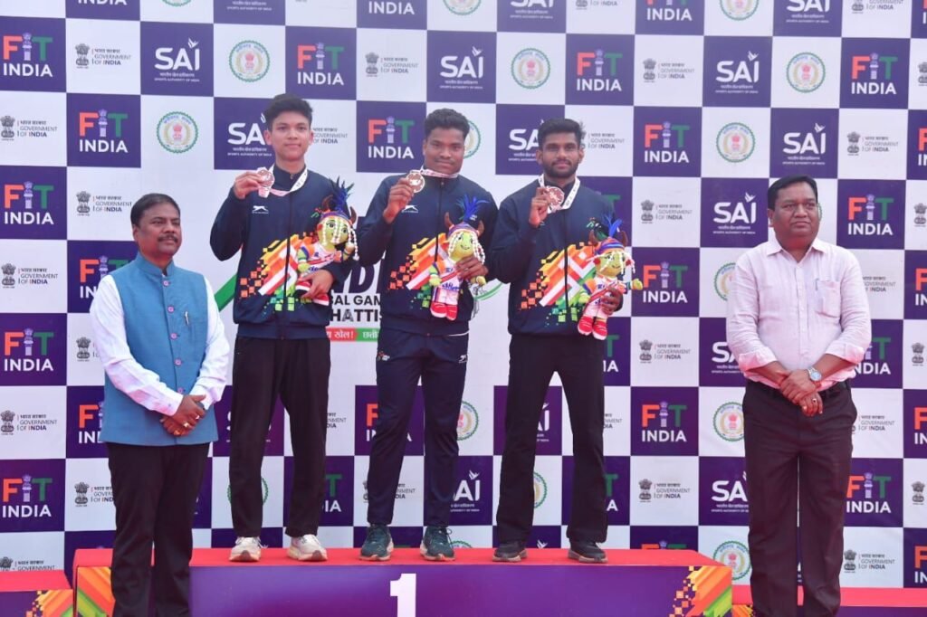 रफ्तार और शक्ति का महासंग्राम: बस्तर में चमके देशभर के जनजातीय एथलीट, खेलो इंडिया ट्राइबल गेम्स में पदकों की बरसात 3 1003687639