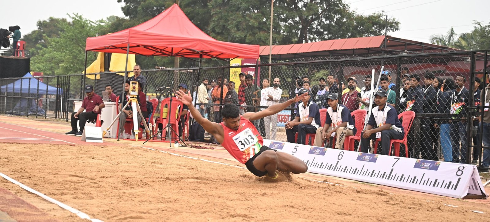 Abdul Fathah of Lakshadweep became the first long jumper from the Union Territory to clear a distance of 7m to win the gold medal 2 scaled