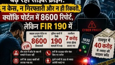 CG में बढ़ता साइबर फ्रॉड: 8600 शिकायतों में सिर्फ 190 FIR, रिकवरी और कार्रवाई पर सवाल 3 IMG 20260415 WA0004