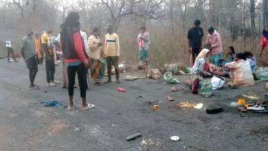 काम पर जा रहे मजदूरों पर टूटा कहर: बीजापुर में मालवाहक पलटा, 15 घायल; ग्रामीण परिवहन की सुरक्षा पर सवाल 4 IMG 20260409 152424