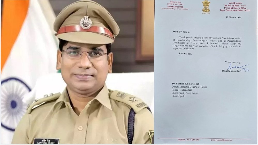 IPS Dr Santosh Kumar Singh’s Book on UN Peacebuilding Appreciated by NSA, PMO Principal Secretary 1 image editor output image2028911634 1775625682275