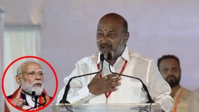 BJP leader Bandi Sanjay Emotional