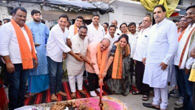 रायपुर पश्चिम में 38 लाख के विकास कार्यों की शुरुआत, विधायक राजेश मूणत और महापौर मीनल चौबे ने किया भूमिपूजन 4 IMG 20260527 WA0017