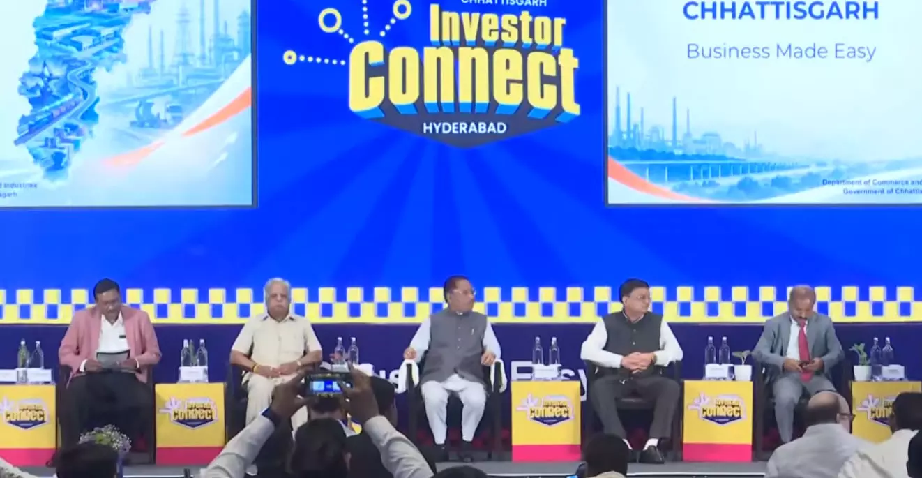 हैदराबाद में छत्तीसगढ़ निवेश को लेकर बड़ा कदम, मुख्यमंत्री विष्णु देव साय ने निवेशकों से की मुलाकात 1 5433164 untitled 24 copy 1