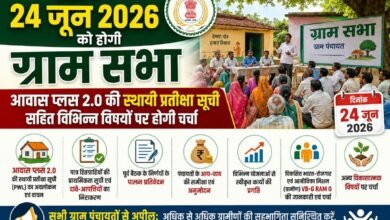 प्रदेश में 24 जून 2026 को होगी ग्राम सभा : आवास प्लस 2.0 की स्थायी प्रतीक्षा सूची सहित विभिन्न विषयों पर होगी चर्चा 3 IMG 20260616 WA0044