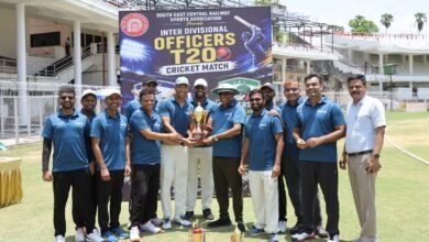 Nagpur Officers XI defeat Bilaspur Officers XI by four wickets in T20 cricket tourney 3 IMG 20260620 WA0049