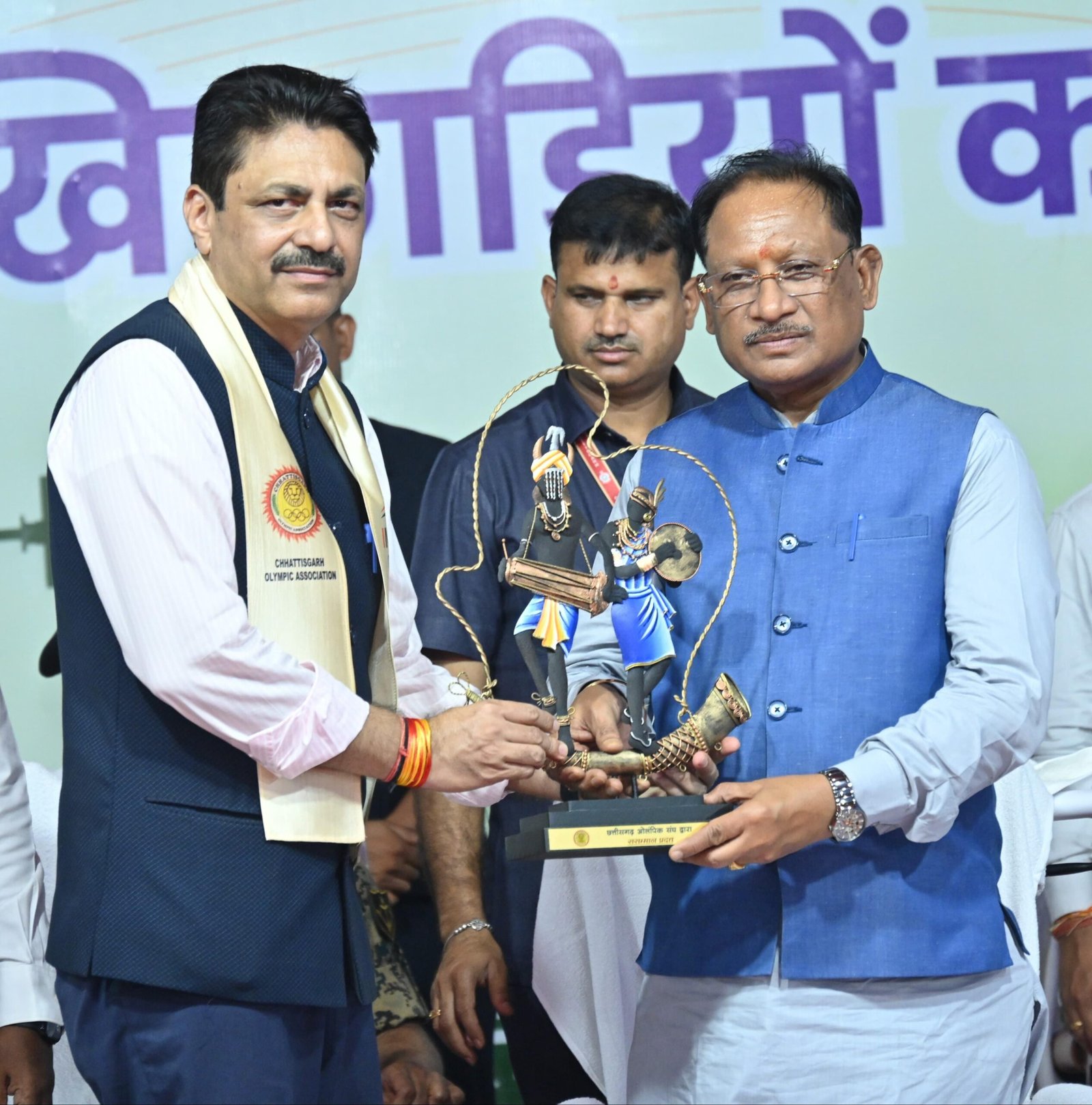 2036 ओलंपिक की दावेदारी को हरित समर्थन: नवा रायपुर में 2036 पौधे लगे, CM साय बोले—युवाओं को मिलेगा बेहतर मंच 1 IMG 20260623 WA0116 scaled